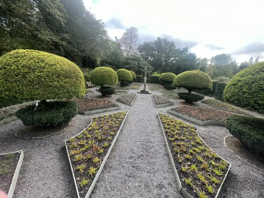 The Dutch Garden, Graythwaite Hall, Graythwaite, near Hawkshead