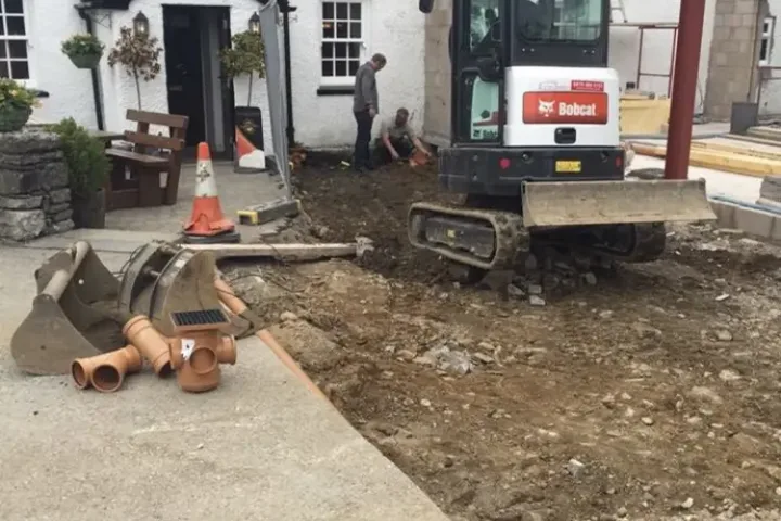 Drainage & Land Drainage — JET Landscapes, Cartmel