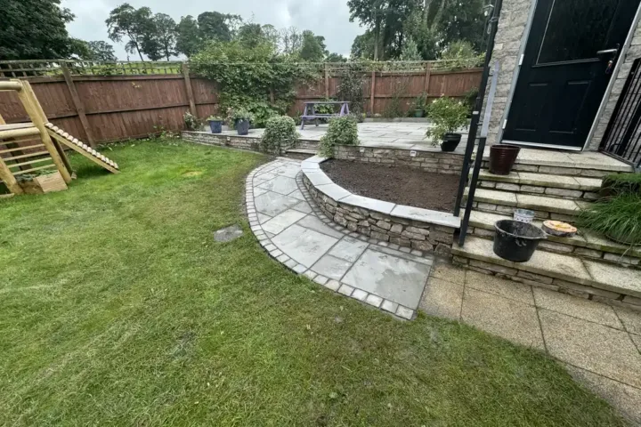 Patios & Lakeland Stone — JET Landscapes, Cartmel