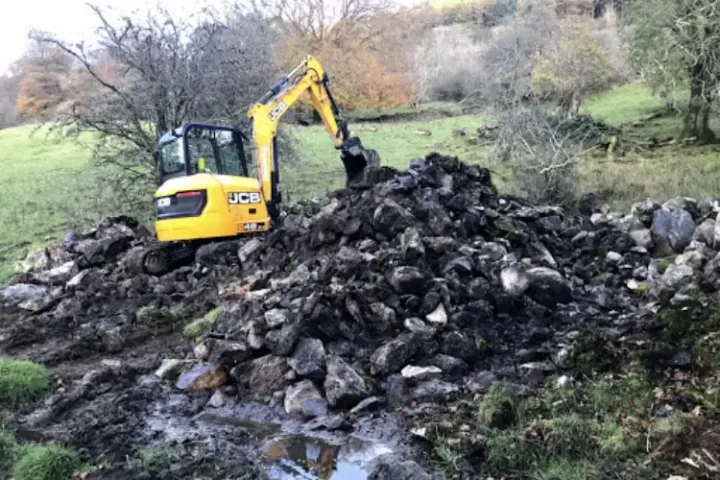 Digger Hire With Operator — JET Landscapes, Cartmel